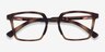 Oakley Sideswept Rx Tortoise & Rose Gold MetalEyeglass Frames from EyeBuyDirect, Closed View