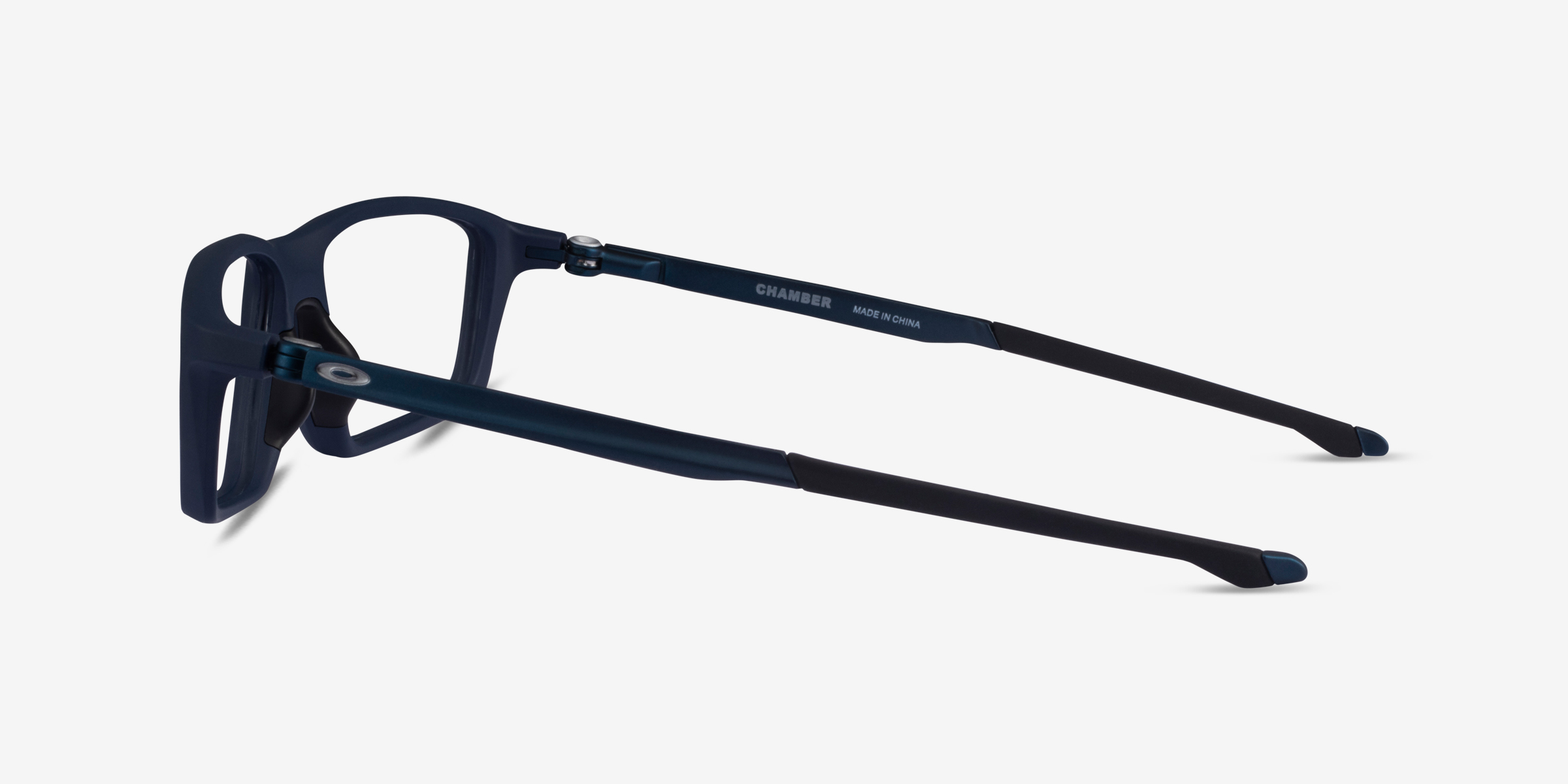 Oakley Chamber - Rectangle Universe Blue Frame Glasses For Men ...