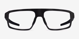 Oakley Cogswell Satin Black Camo Plastique Montures de lunettes de vue d'EyeBuyDirect, Vue de Face