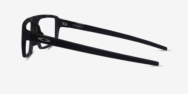 Oakley Cogswell Satin Black Camo PlasticEyeglass Frames from EyeBuyDirect, Side View