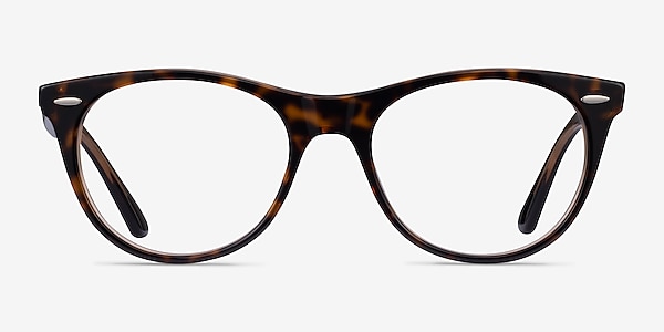 Ray-Ban RB2185V Leopard Acetate Eyeglass Frames
