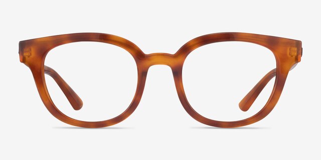 Ray-Ban RB4324V Light Tortoise PlasticEyeglass Frames from EyeBuyDirect, Front View
