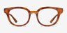 Ray-Ban RB4324V Light Tortoise PlasticEyeglass Frames from EyeBuyDirect, Front View