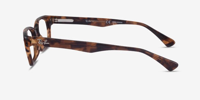 Ray-Ban RB5150 Tortoise AcetateEyeglass Frames from EyeBuyDirect, Side View