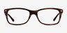 Ray-Ban RB5228 Brown Striped AcetateEyeglass Frames from EyeBuyDirect, Front View