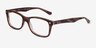 Ray-Ban RB5228 Brown Striped AcetateEyeglass Frames from EyeBuyDirect, Angle View