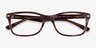Ray-Ban RB5228 Brown Striped AcetateEyeglass Frames from EyeBuyDirect, Closed View