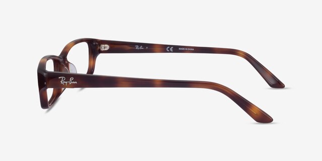 Ray-Ban RB5272 Tortoise AcetateEyeglass Frames from EyeBuyDirect, Side View