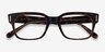 Ray-Ban Jeffrey Tortoise AcetateEyeglass Frames from EyeBuyDirect, Closed View