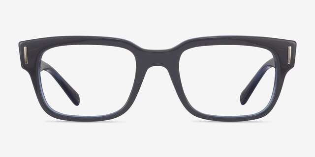 Ray-Ban RB5388 Gray & Blue AcetateEyeglass Frames from EyeBuyDirect, Front View