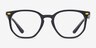 Ray-Ban RB7151M Gray & Clear AcetateEyeglass Frames from EyeBuyDirect, Front View