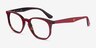 Ray-Ban RB7151M Red & Tortoise AcetateEyeglass Frames from EyeBuyDirect, Angle View