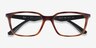 Ray-Ban RB7176 Tortoise PlasticEyeglass Frames from EyeBuyDirect, Closed View