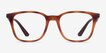 Ray-Ban RB7177 Tortoise Brown PlasticEyeglass Frames from EyeBuyDirect, Front View