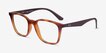 Ray-Ban RB7177 Tortoise Brown PlasticEyeglass Frames from EyeBuyDirect, Angle View