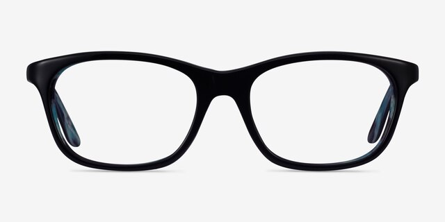 Oakley Taunt Purple Marble AcetateEyeglass Frames from EyeBuyDirect, Front View