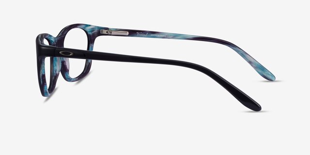 Oakley Taunt Purple Marble AcetateEyeglass Frames from EyeBuyDirect, Side View