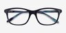Oakley Taunt Purple Marble AcetateEyeglass Frames from EyeBuyDirect, Closed View
