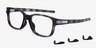 Oakley Latch SS Gray Tortoise PlasticEyeglass Frames from EyeBuyDirect, Angle View