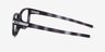 Oakley Latch SS Gray Tortoise PlasticEyeglass Frames from EyeBuyDirect, Side View