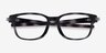 Oakley Latch SS Gray Tortoise PlasticEyeglass Frames from EyeBuyDirect, Closed View
