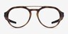 Oakley Scavenger Matte Brown Tortoise PlasticEyeglass Frames from EyeBuyDirect, Front View