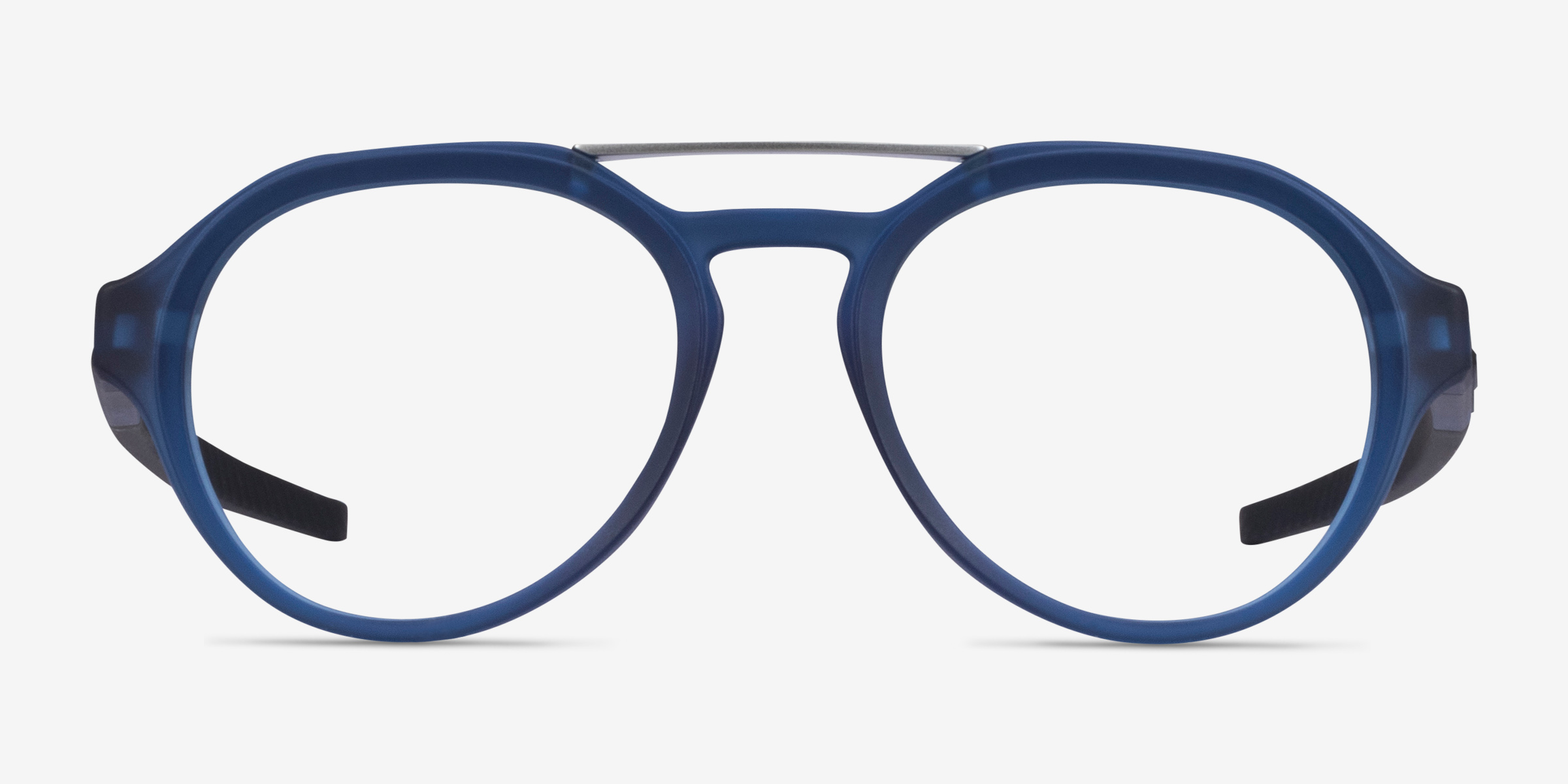 Oakley Scavenger - Aviator Matte Blue Frame Glasses For Men | Eyebuydirect