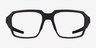 Oakley Miter Matte Dark Red PlasticEyeglass Frames from EyeBuyDirect, Front View