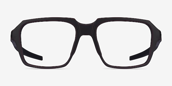 Oakley Miter Matte Dark Red Plastic Eyeglass Frames