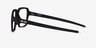 Oakley Miter Matte Dark Red PlasticEyeglass Frames from EyeBuyDirect, Side View