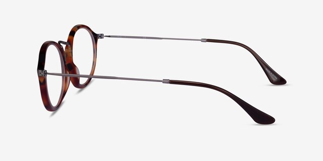 Ray-Ban RB2547V Tortoise Gunmetal AcetateEyeglass Frames from EyeBuyDirect, Side View