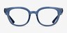 Ray-Ban RB4324V Clear Blue AcetateEyeglass Frames from EyeBuyDirect, Front View