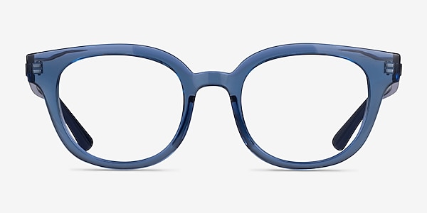 Ray-Ban RB4324V Clear Blue Acetate Eyeglass Frames