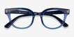 Ray-Ban RB4324V Clear Blue AcetateEyeglass Frames from EyeBuyDirect, Closed View
