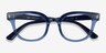 Ray-Ban RB4324V Clear Blue AcetateEyeglass Frames from EyeBuyDirect, Closed View