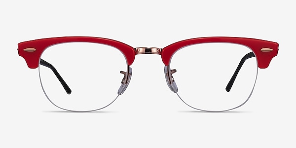 Ray-Ban RB4354V Red Rose Gold Acetate Eyeglass Frames