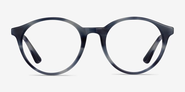 Ray-Ban RB5361 Gray Floral AcetateEyeglass Frames from EyeBuyDirect, Front View
