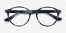 Ray-Ban RB5361 Gray Floral AcetateEyeglass Frames from EyeBuyDirect, Closed View