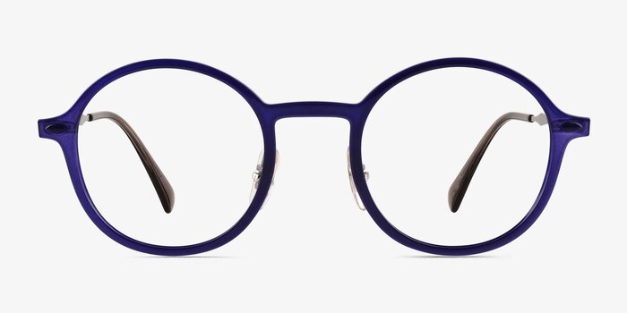 Ray-Ban RB7087 Lightray Transparent Blue Purple Métal Montures de lunettes de vue d'EyeBuyDirect