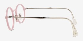 Ray-Ban RB7087 Lightray Rose Métal Montures de lunettes de vue d'EyeBuyDirect, Vue de Côté