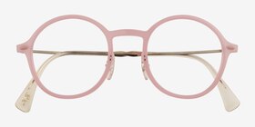 Ray-Ban RB7087 Lightray Rose Métal Montures de lunettes de vue d'EyeBuyDirect, Vue Rapprochée