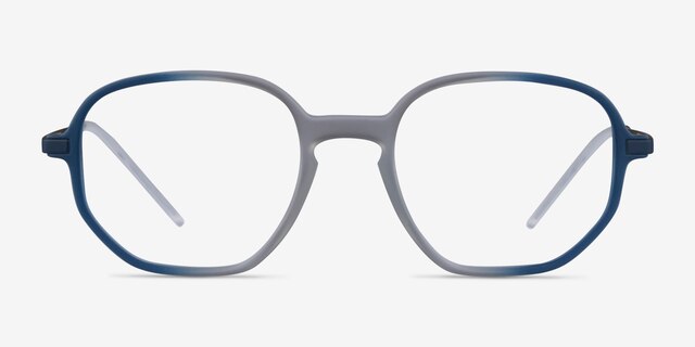 Ray-Ban RB7152 Clear Blue MetalEyeglass Frames from EyeBuyDirect, Front View