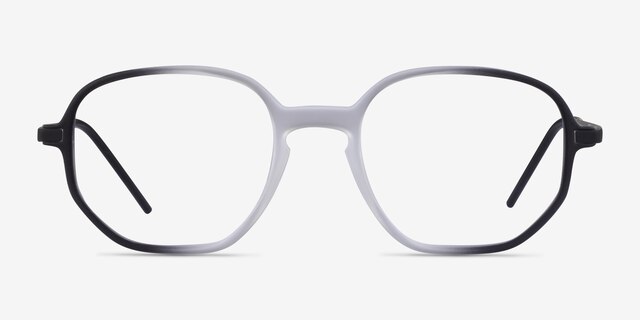 Ray-Ban RB7152 Clear Black MetalEyeglass Frames from EyeBuyDirect, Front View