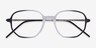 Ray-Ban RB7152 Clear Black MetalEyeglass Frames from EyeBuyDirect, Closed View