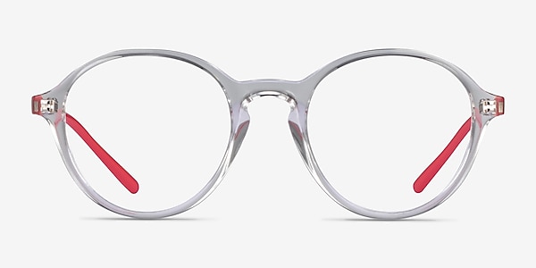 Ray-Ban RB7173 Clear Pink Plastic Eyeglass Frames