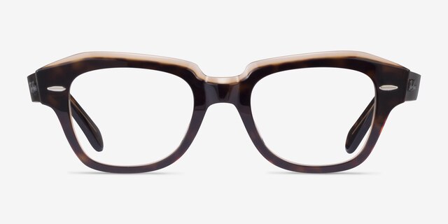 Ray-Ban RB5486 Tortoise AcetateEyeglass Frames from EyeBuyDirect, Front View
