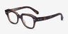 Ray-Ban RB5486 Tortoise AcetateEyeglass Frames from EyeBuyDirect, Angle View
