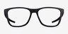 Oakley Centerboard Noir PlastiqueMontures de lunettes de vue d'EyeBuyDirect, Vue de Face