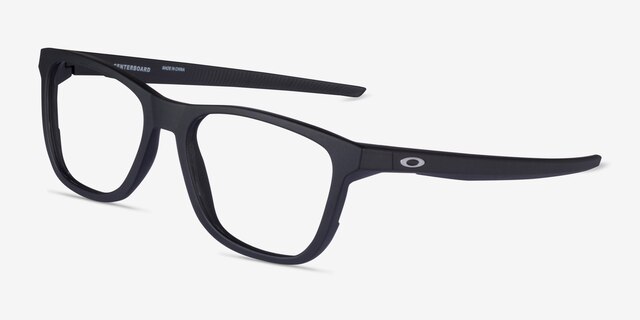 Oakley Centerboard Black PlasticEyeglass Frames from EyeBuyDirect, Angle View