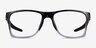 Oakley Activate Black Clear PlastiqueMontures de lunettes de vue d'EyeBuyDirect, Vue de Face